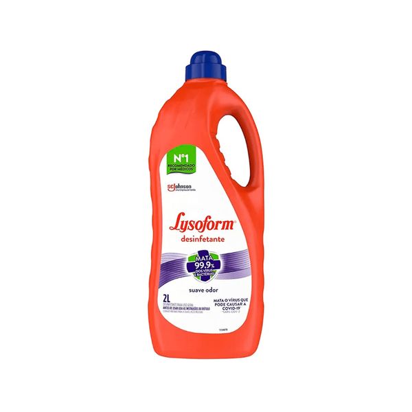 Desinfetante Uso Geral LYSOFORM Suave Odor Frasco 2l