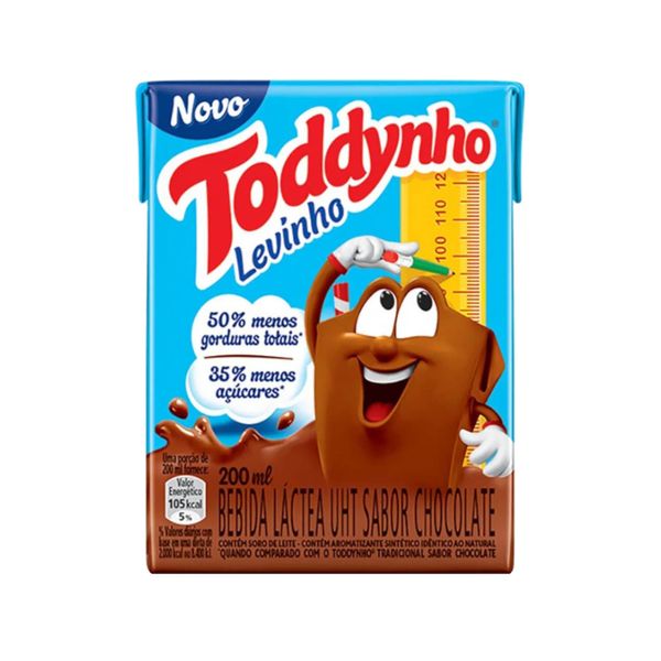 Achocolatado Toddynho Levinho Embalagem 200ml