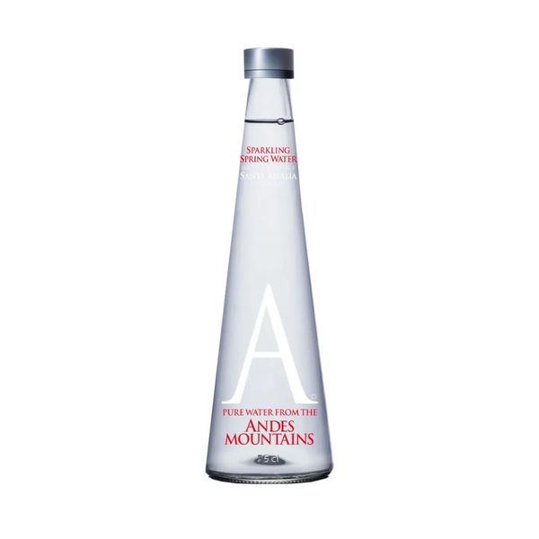 Água Mineral Andes Mountains com Gás Santa Amalia Garrafa 500ml