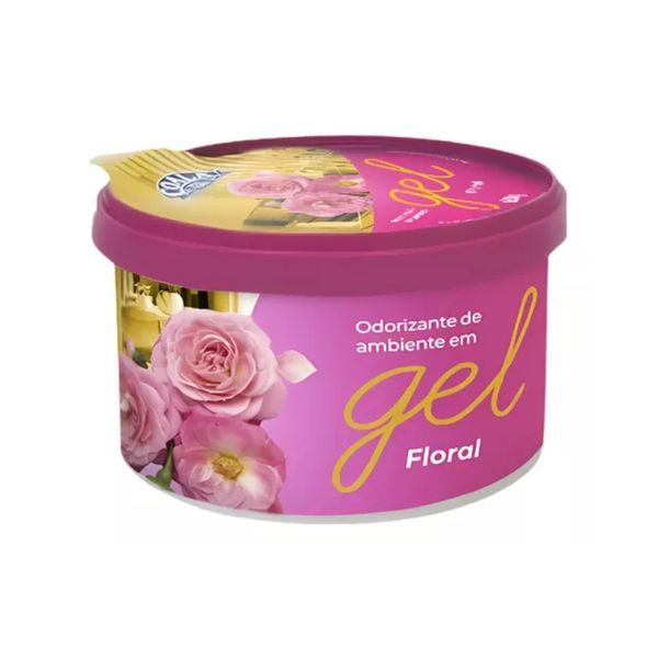 Odorizador de Ambiente Coala em Gel Floral Pote 60g