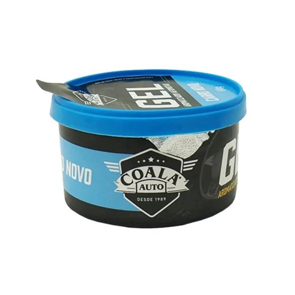 Aromatizante Automotivo Coala em Gel Cheirinho de Carro Novo Pote 60g