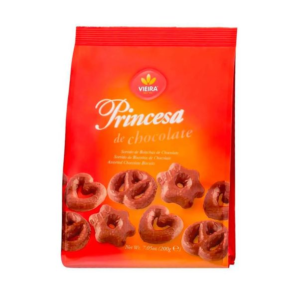 Biscoito Doce Vieira Princesa Sabor Original Embalagem 200g