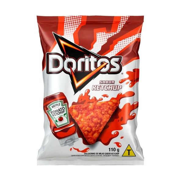 Salgadinho Doritos Elma Chips com Ketchup Embalagem 110g