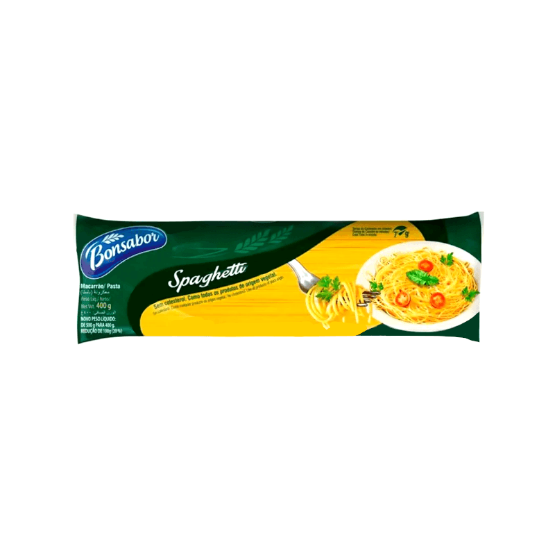 Macarrão Espaghetti Bonsabor comum 400g
