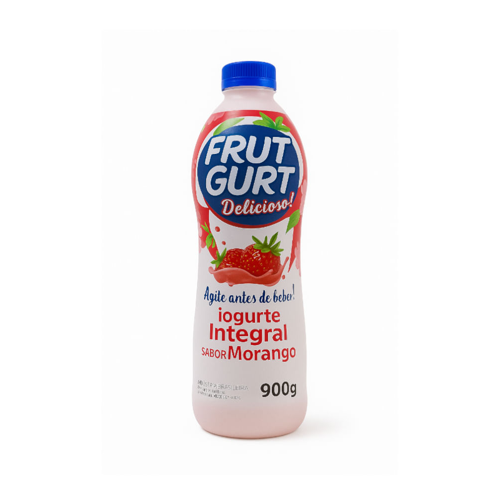 Iogurte FRUTGURT Morango Garrafa 900g