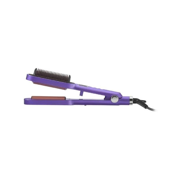 Escova Efeito Afrodite MULTILASER Liso e Ondas Lilás 2X1