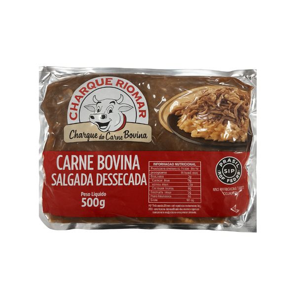 Charque RIOMAR Pacote 500g