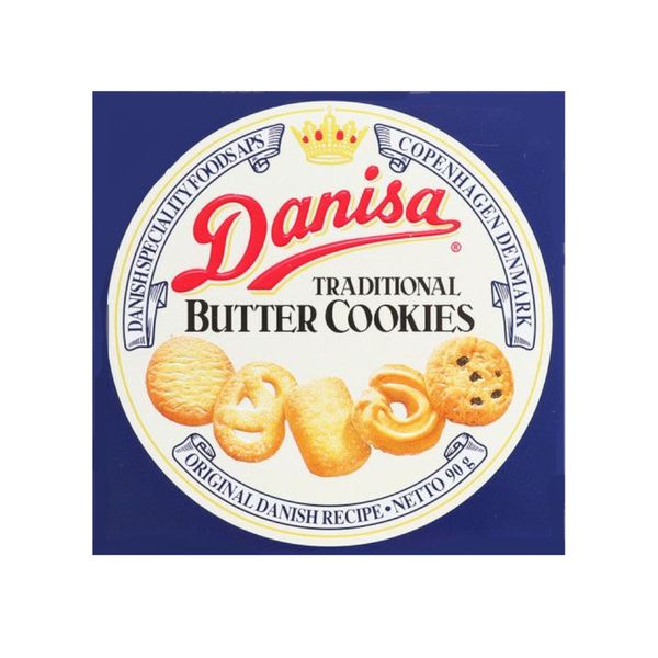 Biscoitos Cookies Amanteigado Danisa Embalagem 90g