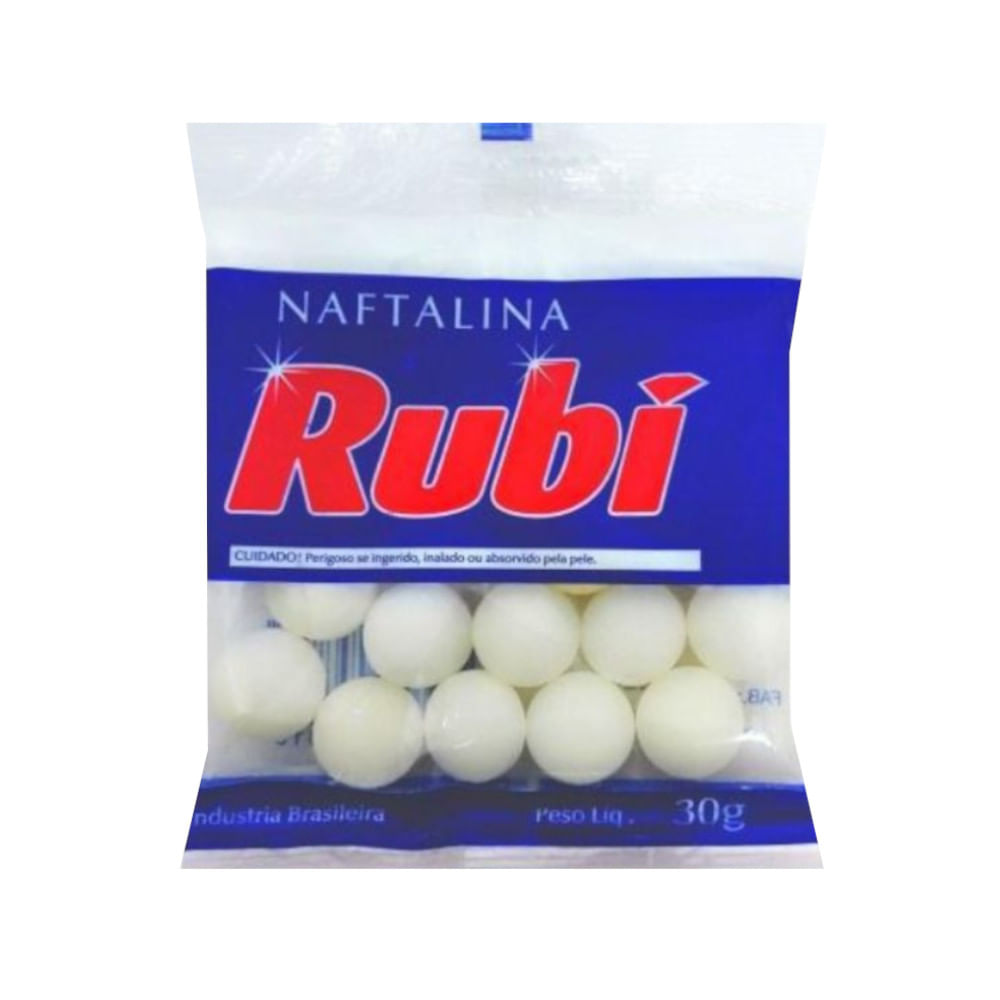 Naftalina RUBI Embalagem 40g