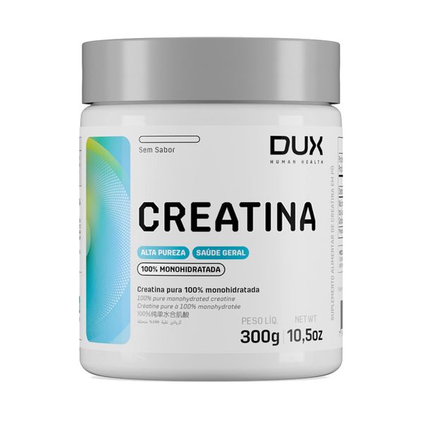 Suplemento Alimentar Creatina 100% Monohidratada Sem Sabor Pote 300g