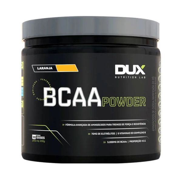 Suplemento Alimentar em Pó Dux Nutrition Lab Sabor Laranja Pote 200g