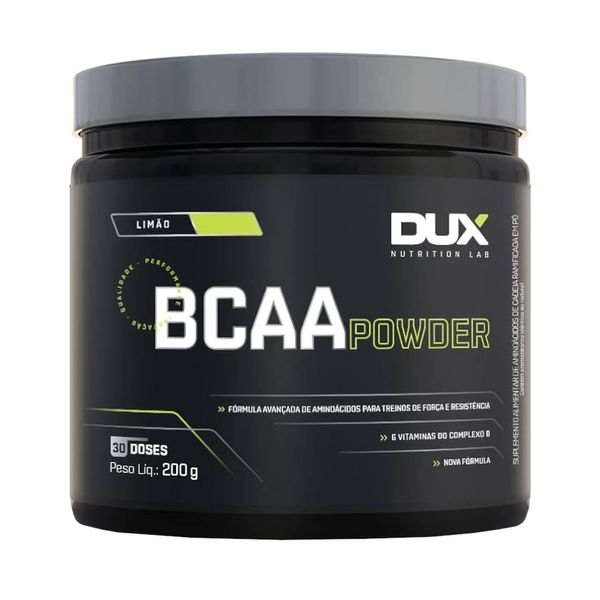 Suplemento Alimentar em Pó BCAA Powder Sabor Abacaxi Pote 200g