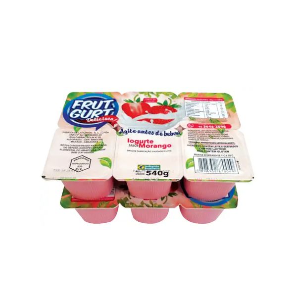 Bebida Láctea FRUTGURT Polpa Morango 540g