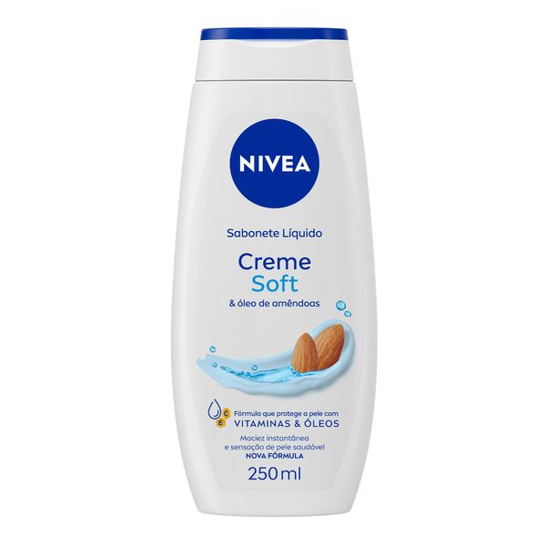 NIVEA Sabonete Líquido Creme Soft 250ml