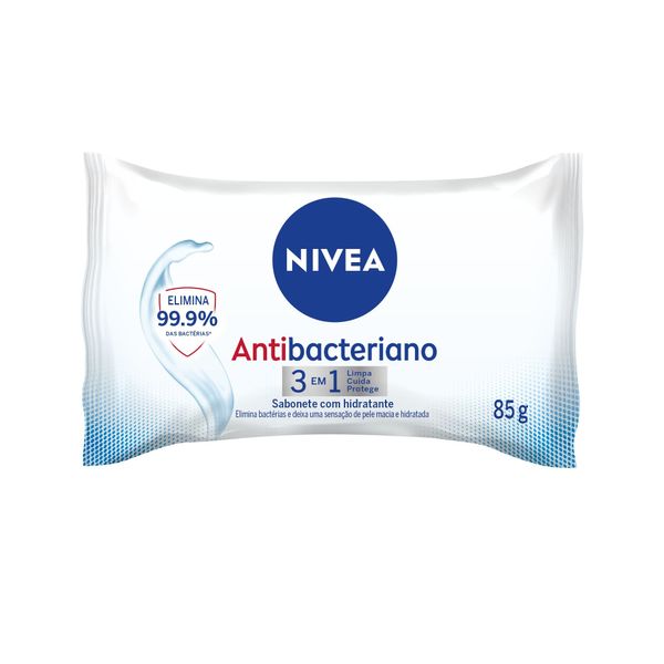 NIVEA Sabonete em Barra Antibacteriano 3 em 1 85g