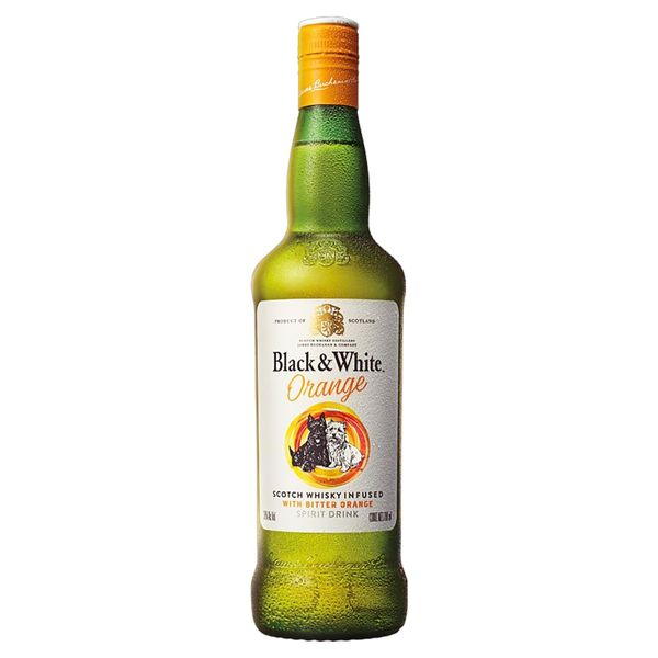 Whisky Black & White Orange 700ml