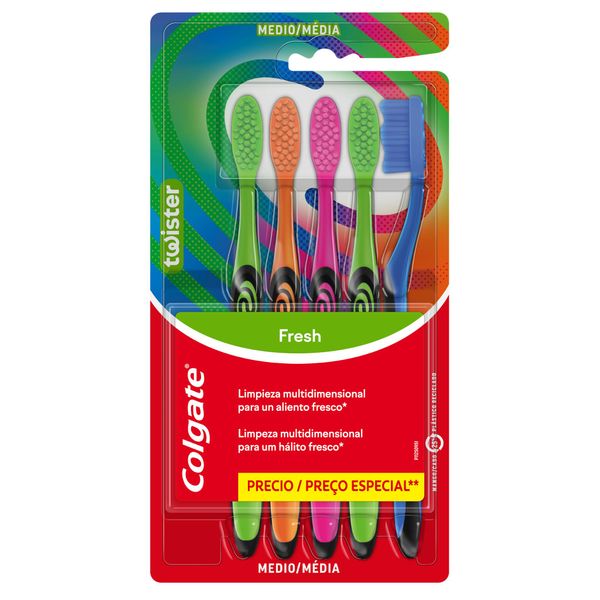 Escova de Dente Colgate Colors 5 unidades