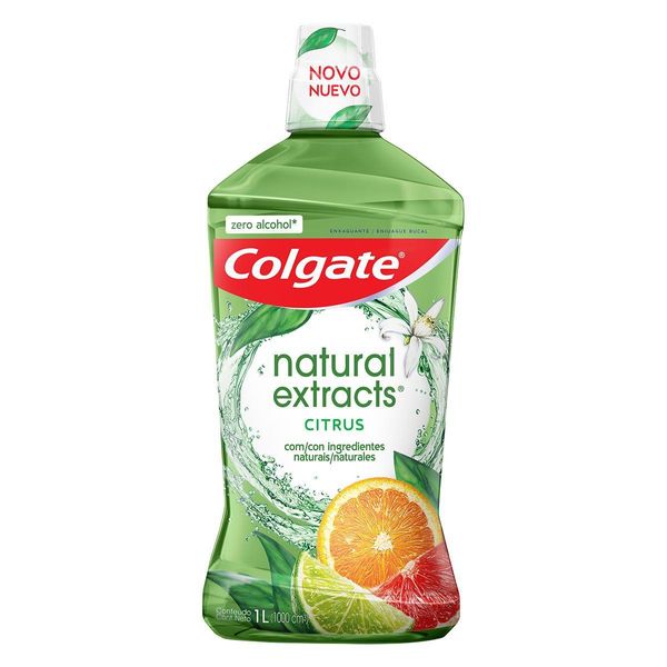 Enxaguante Bucal Colgate Natural Extracts Citrus 1000ml