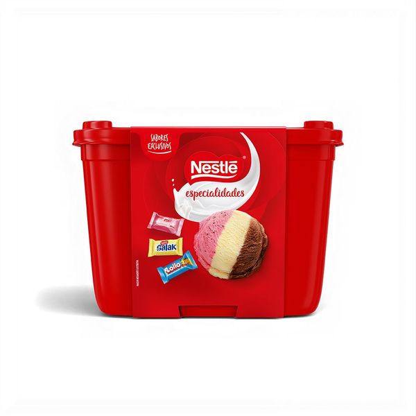 Sorvete Especialidades Napolitano Nestlé Pote 1,5L