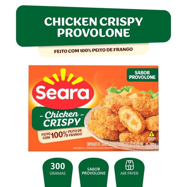 Empanado Chicken Crispy provolone Seara 300g
