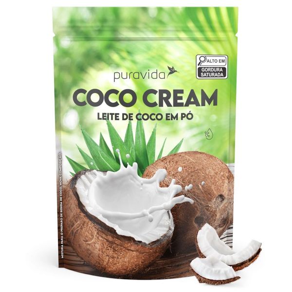 Leite de Coco em Pó Puravida Coco Cream 1kg