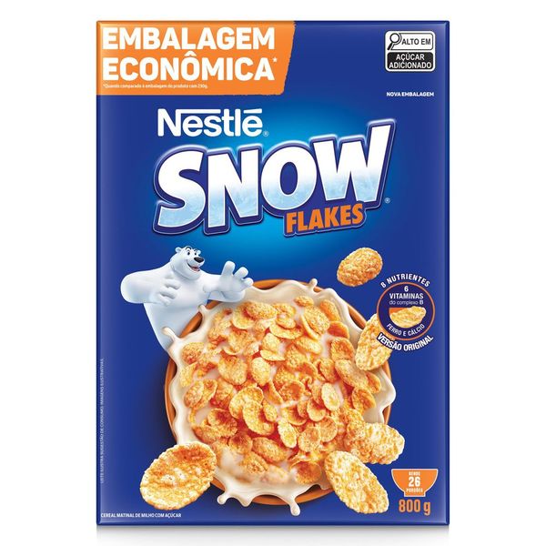 Cereal Matinal Snow Flakes 14x800g