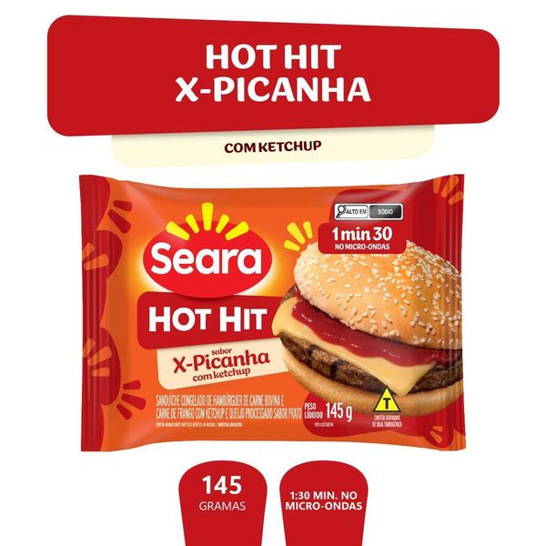 Hot Hit picanha Seara 145g