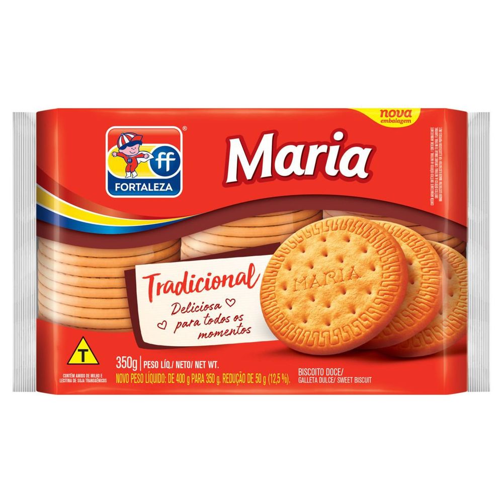 Biscoito Maria Tradicional Fortaleza 350g