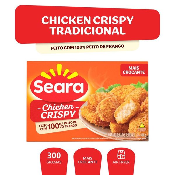 Empanado Chicken Crispy tradicional Seara 300g