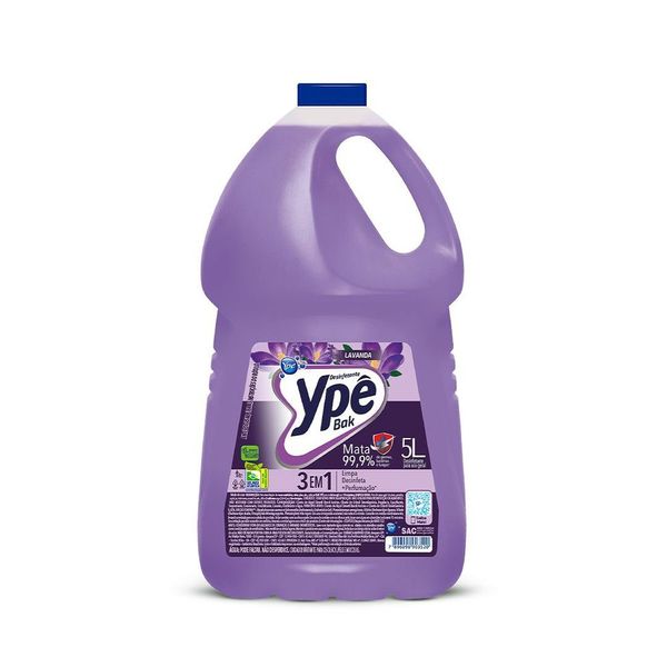 Desinfetante Ypê Bak Lavanda 5 Litros