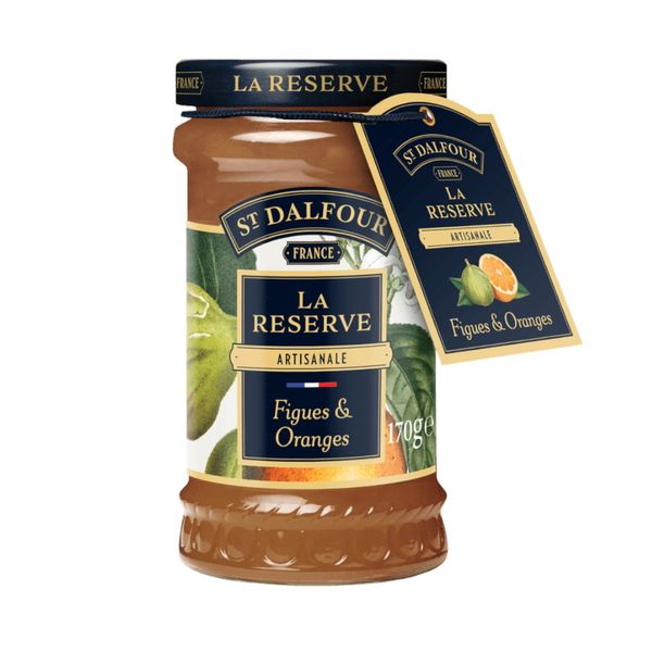 Geleia St. Dalfour Sabor Figo e Laranja Pote 170g