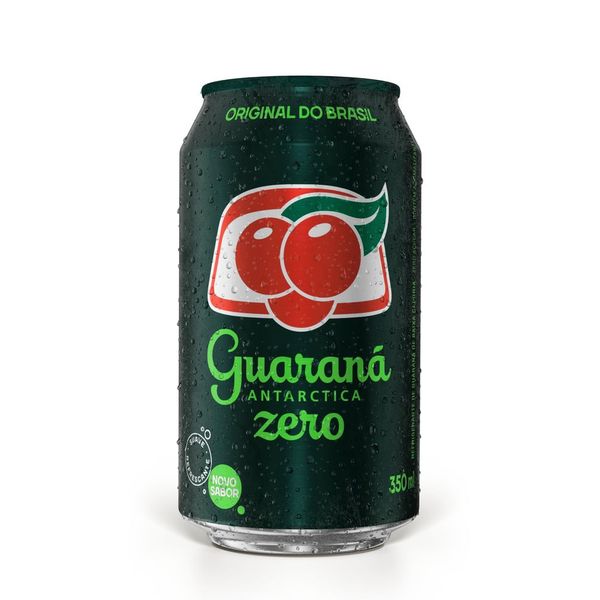 Refrigerante Guaraná Antarctica Sem Açúcar 350ml Lata Pack C/ 18