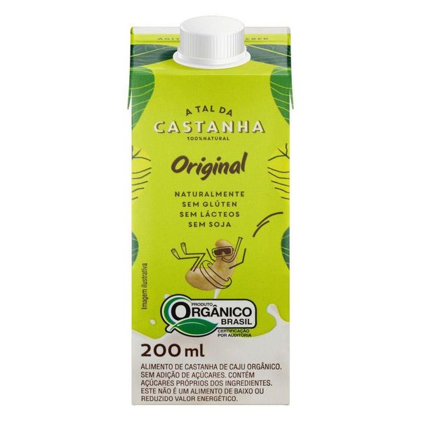 Bebida Vegetal A Tal da Castanha Original 200ml