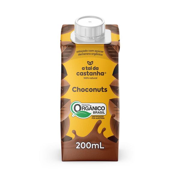 Bebida Vegetal A Tal da Castanha Choconuts 200ml