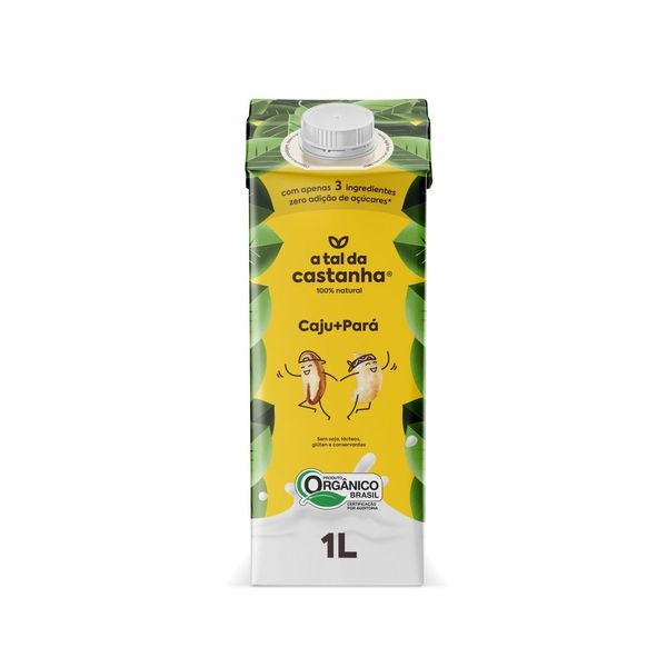 Bebida Vegetal A Tal da Castanha Caju e Para 1l