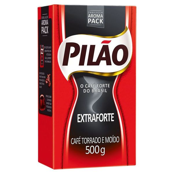Café Pilão Torrado E Moído Extra Forte Vácuo 500g