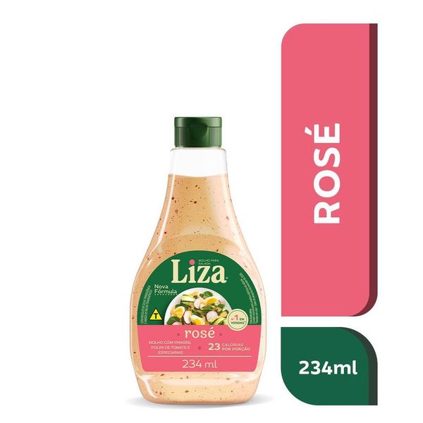 Molho para Salada Rosé Liza 234ml