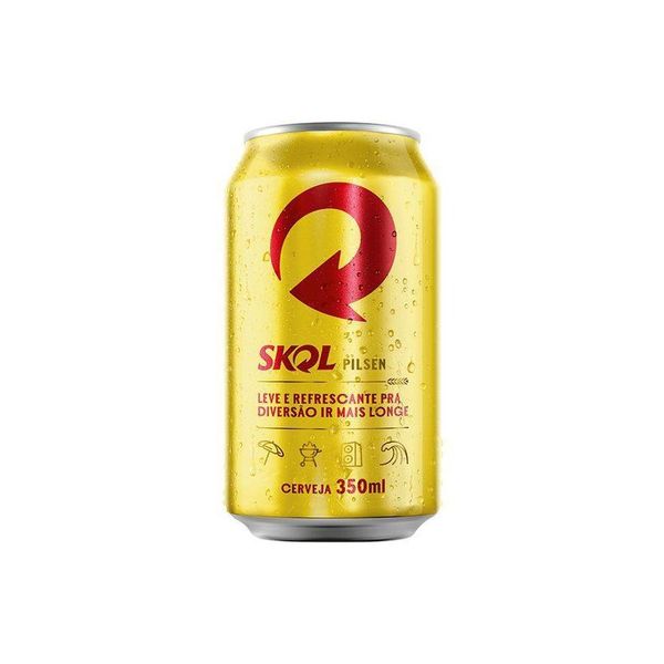 Cerveja Skol Pilsen 350ml Lata