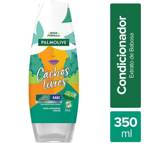 Condicionador Palmolive Cachos Livres Extrato de Babosa 350ml