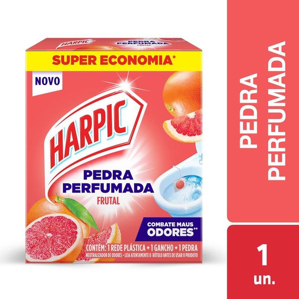 Harpic Pedra Perfumada Frutal 1un