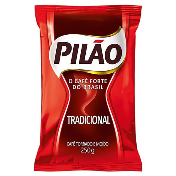 Café Torrado e Moído Tradicional Pilão Pacote 250g