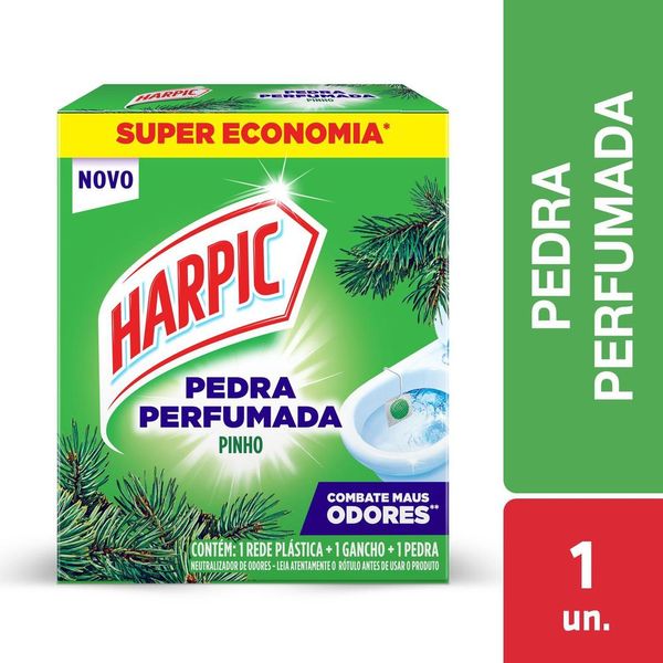 Harpic Pedra Perfumada Pinho 1un