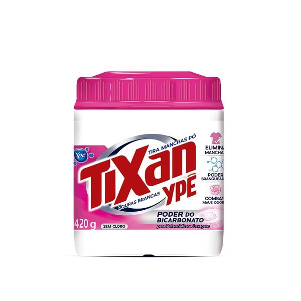 Tira Manchas em Pó Tixan Ypê Roupas Brancas 420g