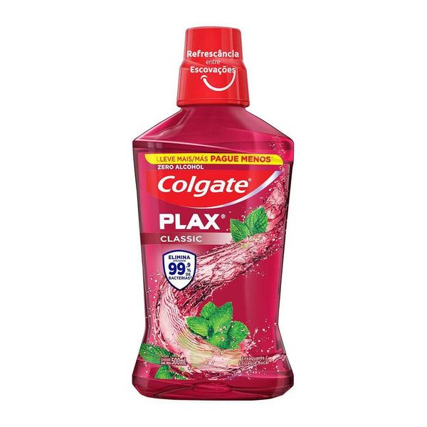 Enxaguante Bucal Colgate Plax Classic 500ml