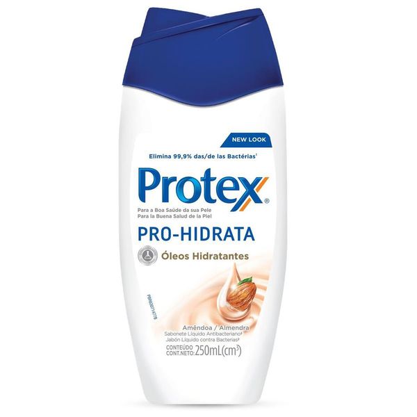 Protex Pro Hidrata Amendoa Sabonete Líquido 250ml