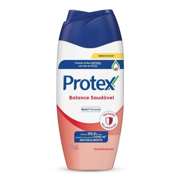 Sabonete Líquido Antibacteriano para Corpo Protex Balance 250ml Sabonete Líquido para Corpo