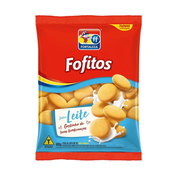 Biscoito Leite Fortaleza Fofitos 400g
