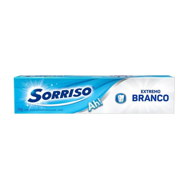 Creme Dental Para Branqueamento Sorriso Extremo Branco 70g