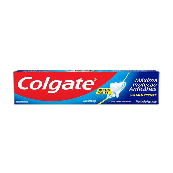 Creme Dental Colgate Máxima Proteção Anticáries 90g