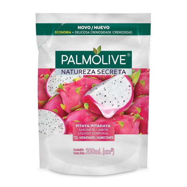 Palmolive Natureza Secreta Pitaya Sabonete Líquido 200ml Refil